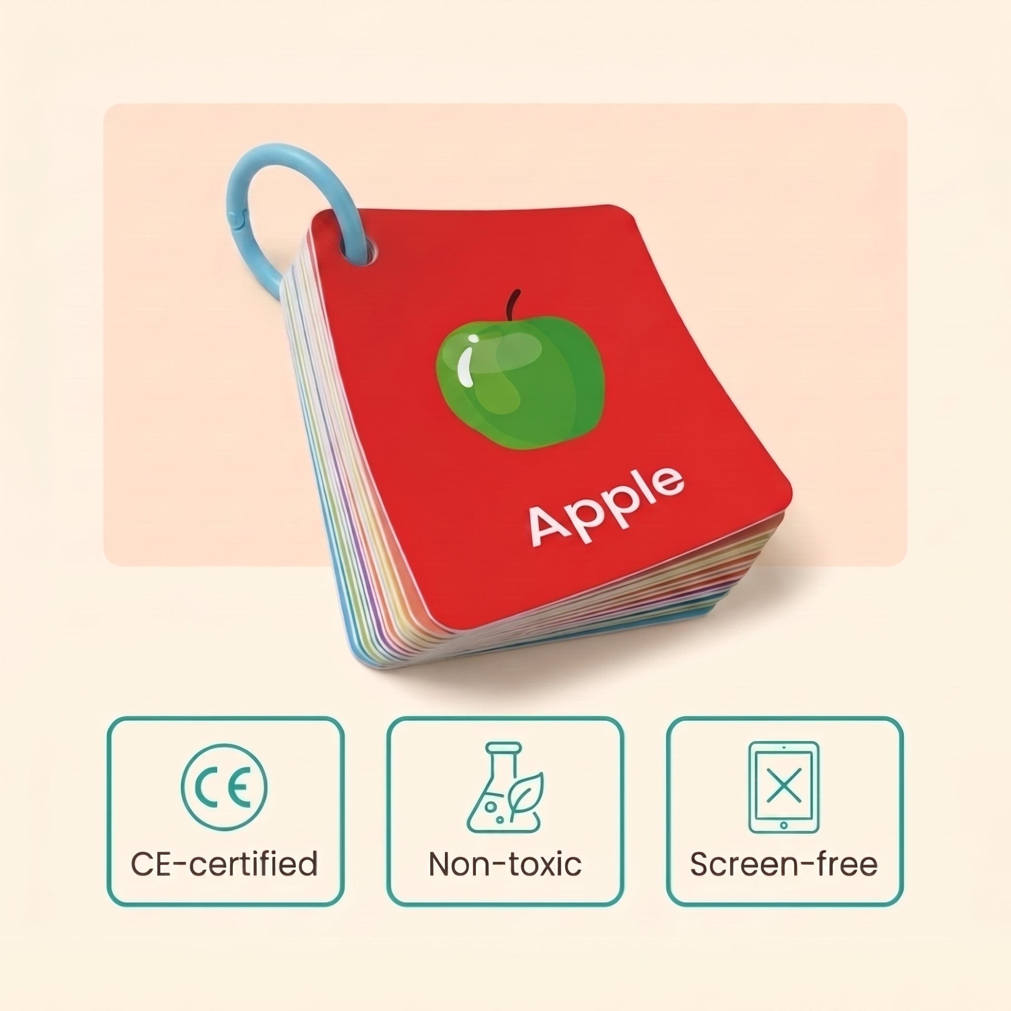 Toddla™ 50pcs Flash Cards