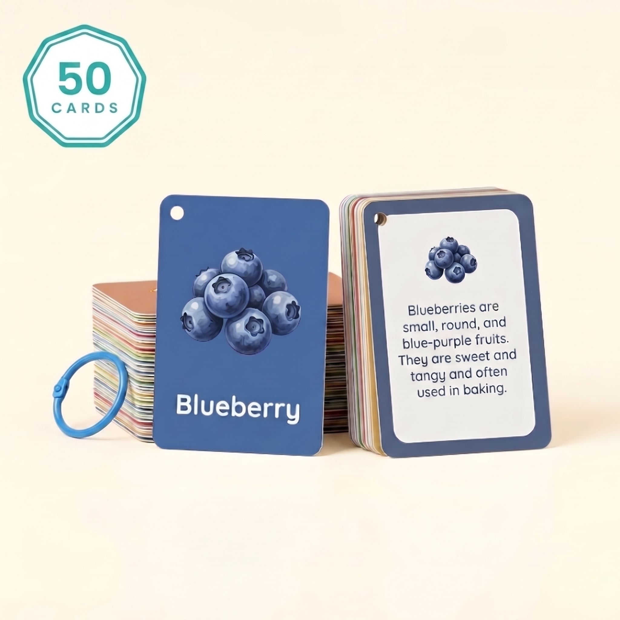 Toddla™ 50pcs Flash Cards