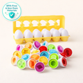 Toddla™ Montessori Geometric Eggs